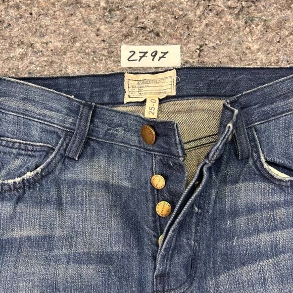 Current Elliot Jeans Womens Size 25 Button Fly Straight Leg Denim - Picture 5 of 9